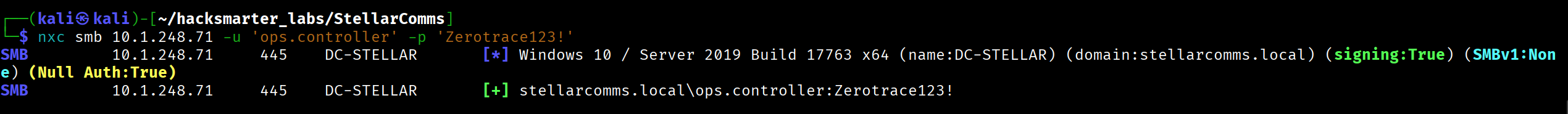 Password change verification for ops.controller